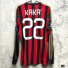 將圖片載入圖庫檢視器 2019-20 AC米蘭｜主場長䄂｜#22 卡卡｜歐聯 Full Set｜BNWT｜S｜2019-20 AC Milan Home L/S #22 Kaka UCL Version ( S )
