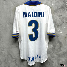 將圖片載入圖庫檢視器 1996-97 意大利｜作客｜#3 馬甸尼｜85% New｜M ｜1996-97 Italy Away #3 Maldini  ( M )
