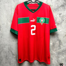 Load image into Gallery viewer, 《 拍賣貨品 》  2022-23  摩洛哥｜主場｜#2 夏基美｜BNWT ( L )
