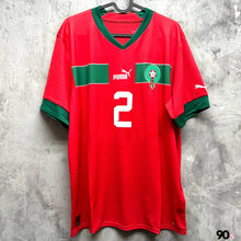 將圖片載入圖庫檢視器 2022-23 摩洛哥｜主場｜連原裝印字｜BNWT｜2022-23 Morocco Home with Printing ( Multiple Sizes )
