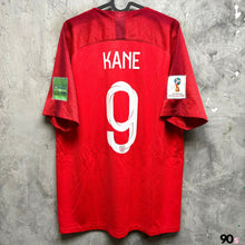 將圖片載入圖庫檢視器 2018-19 英格蘭｜作客｜#9 哈利簡尼｜2018 世界盃 vs 比利時 Full Set｜95% New｜XL｜2018-19 England Away #9 Kane World Cup 2018 vs Belgium version ( XL )
