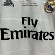 Load image into Gallery viewer, 2013-14 皇家馬德里｜主場長袖｜#7 C朗拿度｜歐聯决賽 Full Set｜BNWT｜M｜2013-14 Real Madrid Home L/S #7 Ronaldo UCL Final Version ( M )
