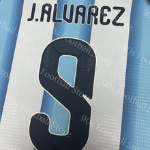 Load image into Gallery viewer, 《Official Printing &amp; Patches》 2026-27 阿根廷｜主場印字｜2026-27 Argentina Home Official Nameset
