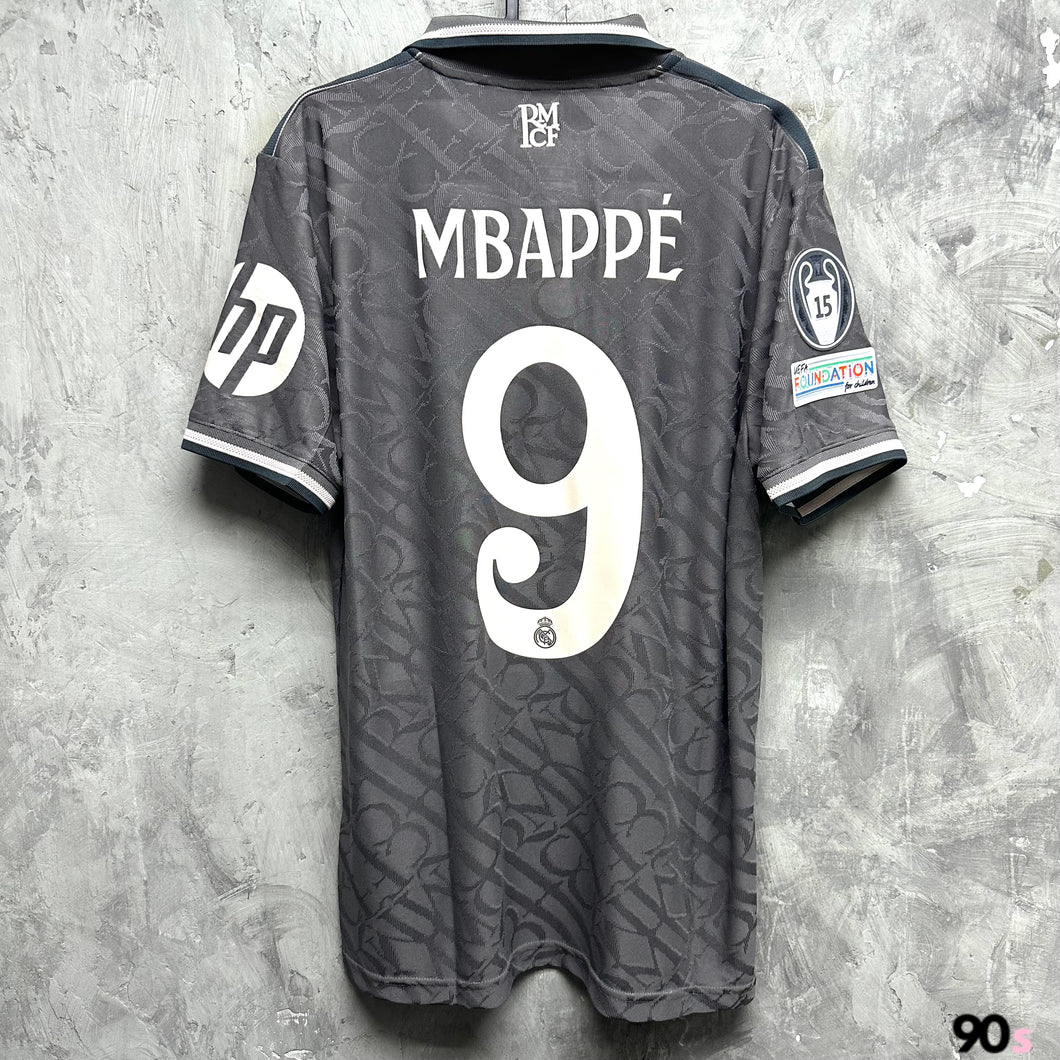 2024-25 皇家馬德里｜第二作客｜球員版｜連歐聯字章｜BNWT｜2024-25 Real Madrid Third with UCL Version Authentic  ( Multiple Sizes )