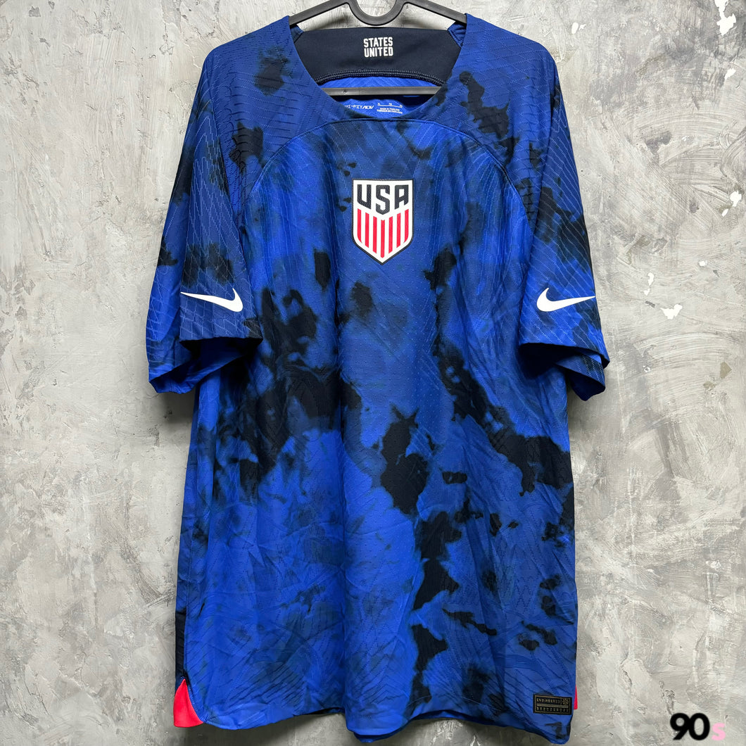 2022-23 美國｜作客｜球員版｜95% New｜XL｜2022-23 USA Away Authentic ( XL )