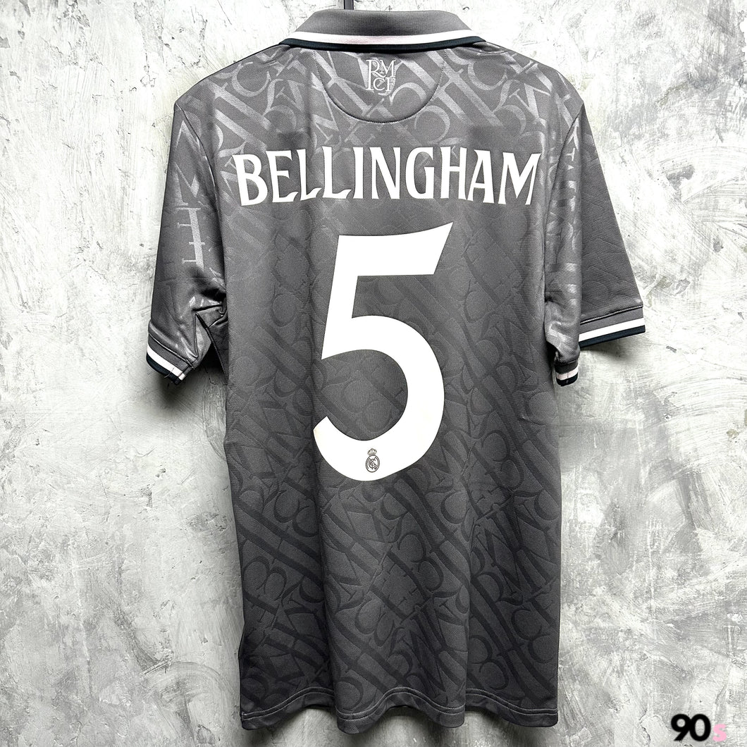 2024-25 皇家馬德里｜第二作客｜連歐聯字章｜BNWT｜2024-25 Real Madrid Third with UCL Version ( Multiple Sizes )