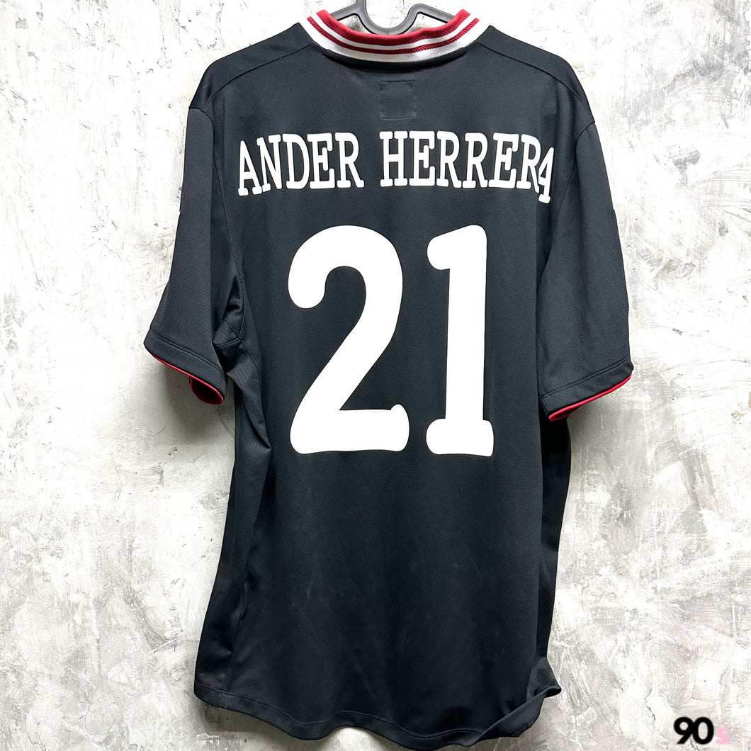 2012-13 畢爾包｜作客｜#21 靴里拉｜西甲Full Set｜90% New｜L｜2012-13 Bilbao Away #21 Ander Herrera La Liga version ( L )