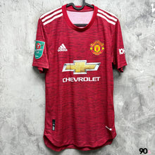 Load image into Gallery viewer, 2020-21 曼聯｜主場｜球員版｜#8 馬達｜聯賽盃 Full Set｜S｜2020-21 Manchester United Home #8 Mata Carabao Cup Version authentic ( S )
