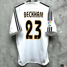Load image into Gallery viewer, 2003-04 皇家馬德里｜主場｜#23 碧咸｜西甲 Full Set｜80% New｜S｜2003-04 Real Madrid Home #23 Beckham La Liga Version ( S )

