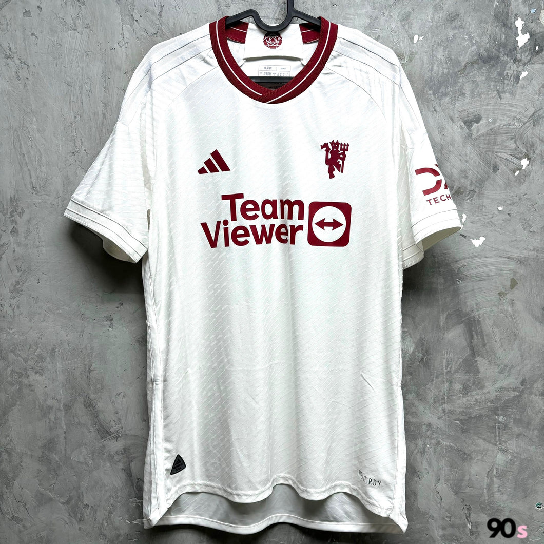 2023-24 曼聯｜第二作客｜球員版｜BNWT｜Asia 2XL｜2023-24 Manchester United Third Authentic ( Asia 2XL )