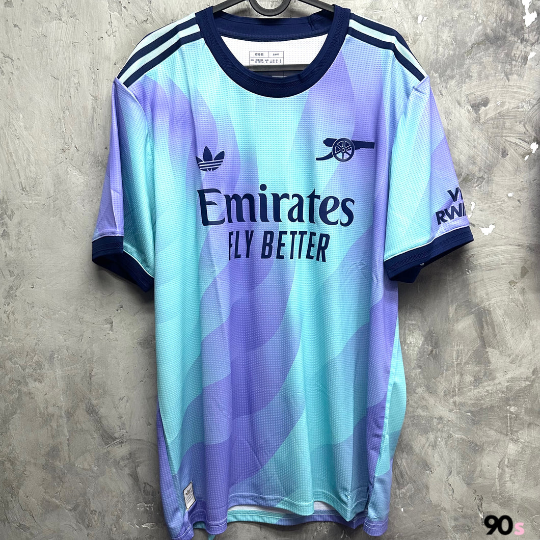 2024-25 阿仙奴｜第二作客｜球員版｜連英超字章 / 歐聯字章｜ BNWT｜2024-25 with EPL version or UCL version Authentic ( Multiple Sizes )