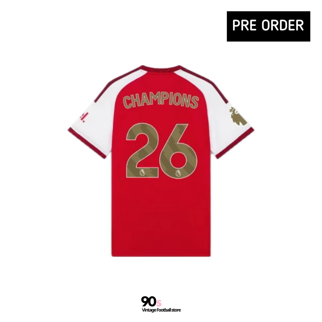 2026-27 阿仙奴｜主場｜冠軍特別版｜BNWT｜ 2026-27 Arsenal Home 26