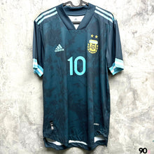 Load image into Gallery viewer, 2020-21 阿根廷｜作客｜球員版｜#10美斯｜95% New｜M｜2020-21 Argentina Away Player Version #10 Messi ( M )
