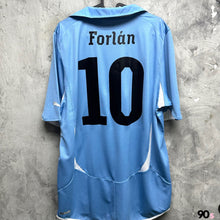 將圖片載入圖庫檢視器 2010-12 烏拉圭｜主場｜#10 科蘭｜90% New｜L｜2010-12 Uruguay Home #10 Forlan ( L )
