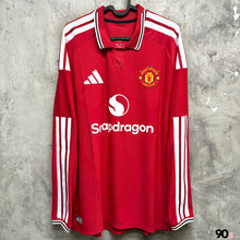 將圖片載入圖庫檢視器 2026-27 曼聯｜主場長袖｜球員版｜BNWT｜2026-27 Manchester United Home L/S Authentic ( Multiple Sizes )

