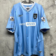 將圖片載入圖庫檢視器 《 拍賣貨品 》2003-04 曼城｜主場｜#17 孫繼海｜英超 Full Set｜90% New｜L｜2003-04 Manchester City Home #17 Sun EPL Version ( L )
