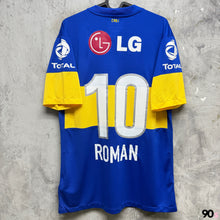 將圖片載入圖庫檢視器 2011–2012 小保加｜主場｜#10 列基美｜BNWT｜M｜2011-12 Boca Juniors Home #10 Roman  ( M )
