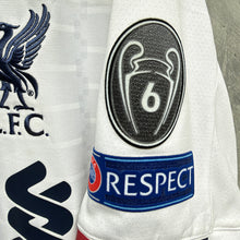 Load image into Gallery viewer, 2019-20 利物浦｜作客｜球員版｜#4 雲迪克｜歐聯 Full set｜90%New｜XL ｜2019-20 Liverpool Away #4 Virgil UCL version Authentic ( XL )
