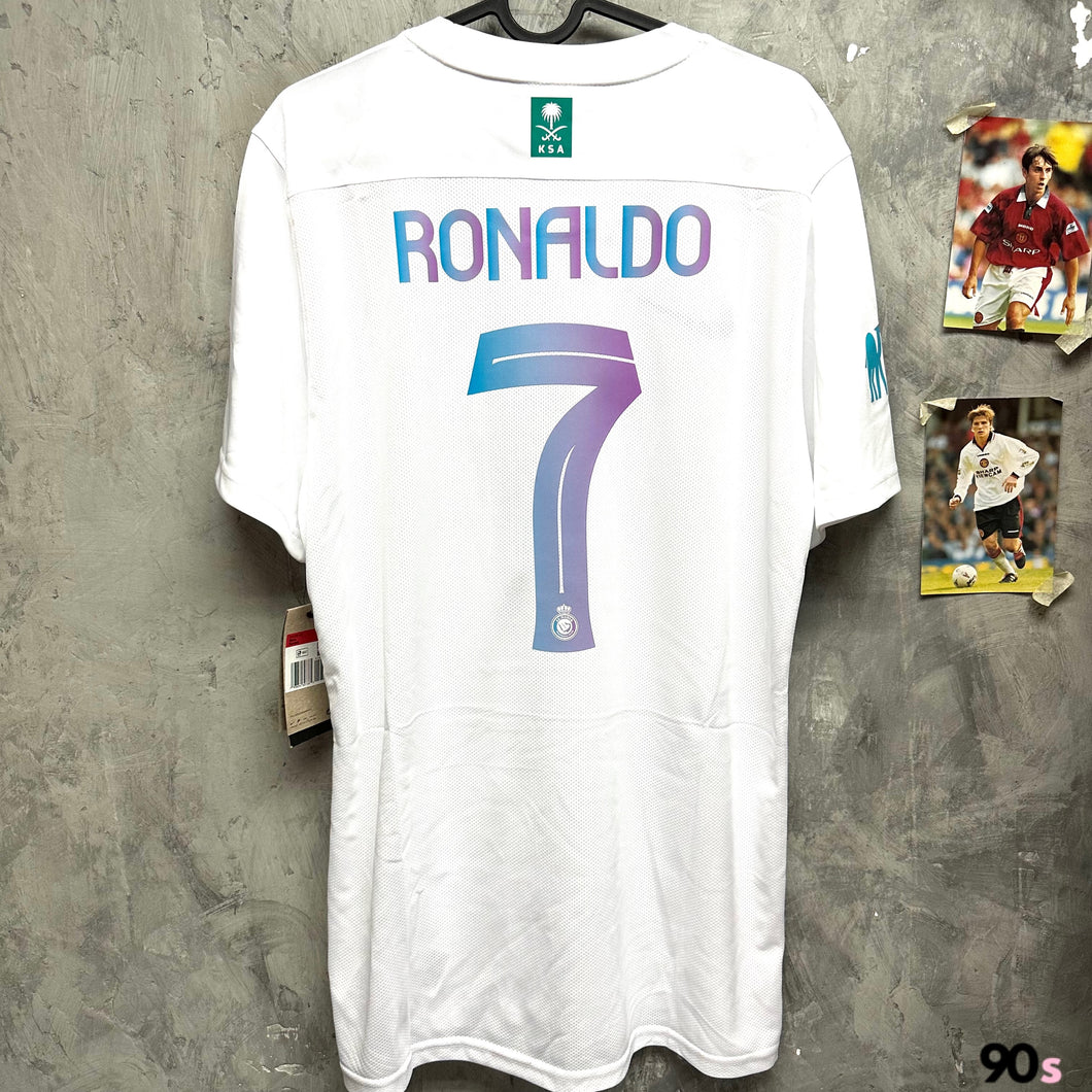 2023-24 艾納斯｜第二作客｜#7 C朗拿度｜BNWT｜2023-24 Al Nassr Third #7 Ronaldo ( Multiple Sizes )