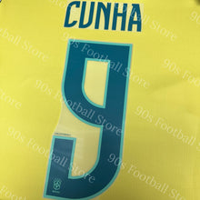 將圖片載入圖庫檢視器 《Official Printing &amp; Patches》 2026-27 巴西｜主場印字｜2026-27 Brazil Home Official Nameset
