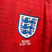 將圖片載入圖庫檢視器 2018-19 英格蘭｜作客｜#9 哈利簡尼｜2018 世界盃 vs 比利時 Full Set｜95% New｜XL｜2018-19 England Away #9 Kane World Cup 2018 vs Belgium version ( XL )
