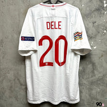 Load image into Gallery viewer, 2018-19 英格蘭｜主場｜#20 阿里｜歐國聯 Full Set｜95% New｜XL｜2018-19 England Home #20 Dele Euro League version ( XL )
