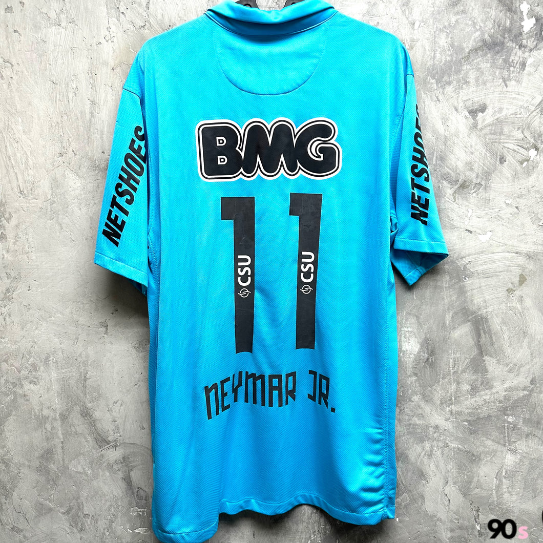 2012-13 山度士｜作客｜#11 尼馬｜90% New｜L｜2012-13 Santos Away #11 Neymar JR. ( L )