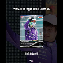 將圖片載入圖庫檢視器 Kimi Antonelli - 2026 Formula 1® Topps NOW® - Card 25
