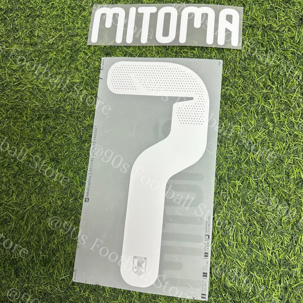 《Official Printing & Patches》 2026-27 日本｜主場印字｜2026-27 Japan Home Official Nameset