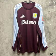 Load image into Gallery viewer, 2025-26 阿士東維拉｜主場長袖｜BNWT｜ 2025-26 Aston Villa Home L/S ( Multiple Sizes )

