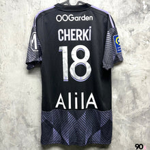 Load image into Gallery viewer, 2022-23 里昂｜第二作客｜#18 卓基｜法甲 Full Set｜95% New｜M｜2022-23 Lyon Third #18 Cherki Ligue 1 Version ( M )
