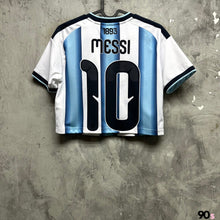 將圖片載入圖庫檢視器 2026-27 阿根廷｜主場｜女裝短版｜BNWT｜2026-27 Argentina Home cropped World Cup 2026 ( Multiple Sizes )
