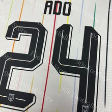 將圖片載入圖庫檢視器 《Official Printing &amp; Patches》 2026-27 日本｜作客印字｜2026-27 Japan Away Official Nameset
