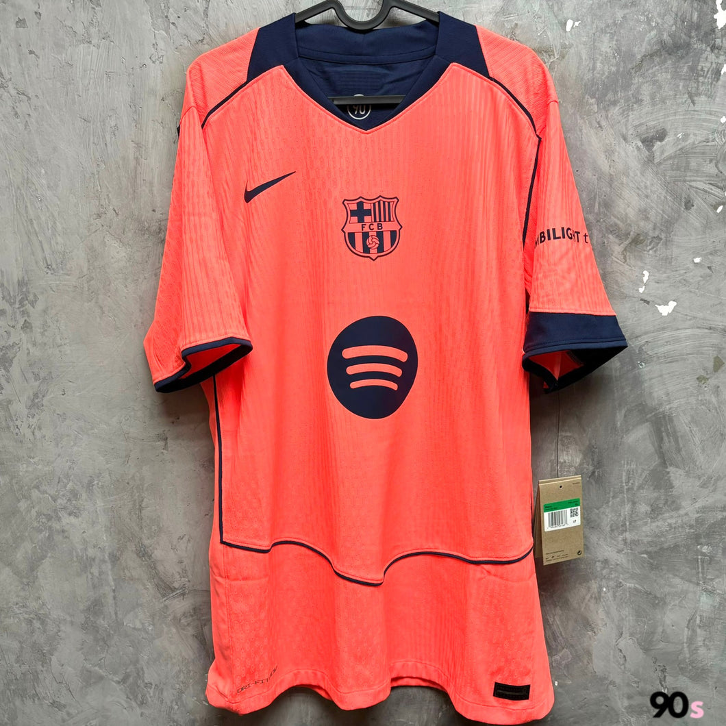2025-26 巴塞隆拿｜第二作客｜球員版｜BNWT｜2025-26 Barcelona Third Authentic  ( Multiple Sizes )