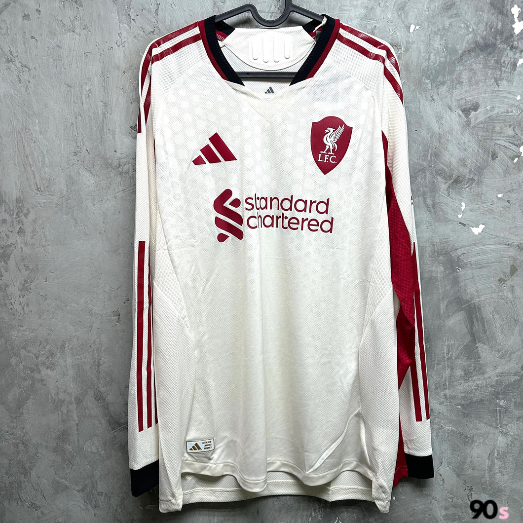 2025-26 利物浦｜作客長袖｜球員版｜BNWT｜ 2025-26 Liverpool Away L/S Authentic  ( Multiple Sizes )