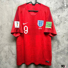 將圖片載入圖庫檢視器 2018-19 英格蘭｜作客｜#9 哈利簡尼｜2018 世界盃 vs 比利時 Full Set｜95% New｜XL｜2018-19 England Away #9 Kane World Cup 2018 vs Belgium version ( XL )
