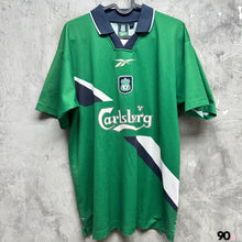 Load image into Gallery viewer, 【 Autograph 】1999-00 利物浦｜作客｜#13 列度｜親筆簽名｜85% New｜34/36｜1999-00 Liverpool Away #13 Riedle with autograph ( 34/36 )
