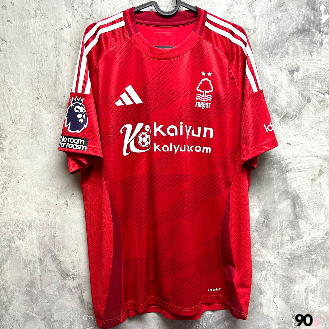 2024-25 諾定咸森林｜主場｜連英超字章｜2024-25 Nottingham Forest Home with EPL Set ( Multiple Sizes )
