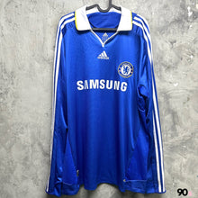 將圖片載入圖庫檢視器 2008-09 車路士｜主場長袖｜#11 杜奧巴｜90% New｜XL｜2008-09 Chelsea Home L/S #11 Drogba ( XL )
