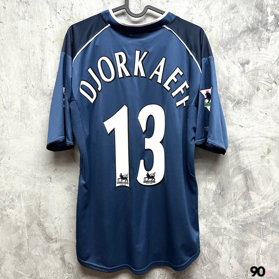 2001-03 保頓｜作客｜#13 佐卡夫｜英超 Full Set｜90% New｜M｜2001-03 Bolton Away EPL Version ( M )