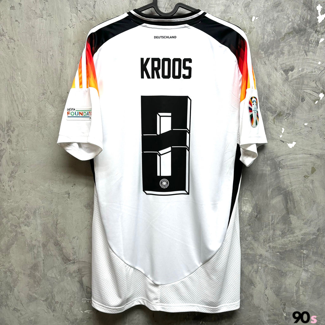 2024-25 德國｜主場｜#8 卻奧斯｜2024 歐國盃 Full Set｜BNWT｜Asia XL｜2024-25 Germany Home #8 Kroos EURO 2024 Set ( Asia XL )