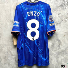 將圖片載入圖庫檢視器 《 拍賣貨品 》 2024-25 車路士｜主場｜#8 安素｜英超 Full Set｜BNWT｜L｜2024-25 Chelsea Home #8 Enzo EPL Version ( L )
