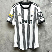 Load image into Gallery viewer, 2022-23 祖雲達斯｜主場｜#22 迪馬利亞｜友誼賽 Full Set｜更衣室球員版｜90% New｜Size 6｜2022-23 Juventus Home #22 Di Maria Friendly Version Player Issue ( Size 6 )
