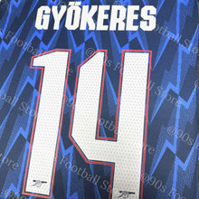 將圖片載入圖庫檢視器 《Official Printing &amp; Patches》 2025-26 阿仙奴｜作客印字｜2025-26 Arsenal Away Official Nameset
