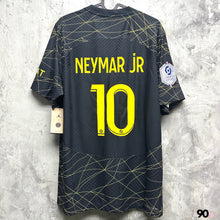 Load image into Gallery viewer, 2022-23 巴黎聖日耳門｜第四球衣｜球員版｜#10 尼馬｜法甲 Full Set｜BNWT｜2022-23 PSG Fourth #10 Neymar JR Vapor Match Ligue 1 Version ( Multiple Sizes )
