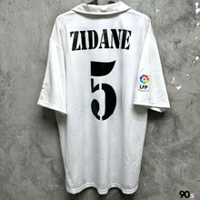 Load image into Gallery viewer, 2002-03 皇家馬德里｜主場｜#5 施丹｜西甲 Full Set｜80% New｜L｜2002-03 Real Madrid Home #5 Zidane La Liga Version ( L )

