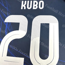 將圖片載入圖庫檢視器 《Official Printing &amp; Patches》 2024-25 日本｜主場印字｜2024-25 Japan Home Official Nameset
