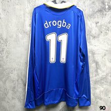 將圖片載入圖庫檢視器 2008-09 車路士｜主場長袖｜#11 杜奧巴｜90% New｜XL｜2008-09 Chelsea Home L/S #11 Drogba ( XL )

