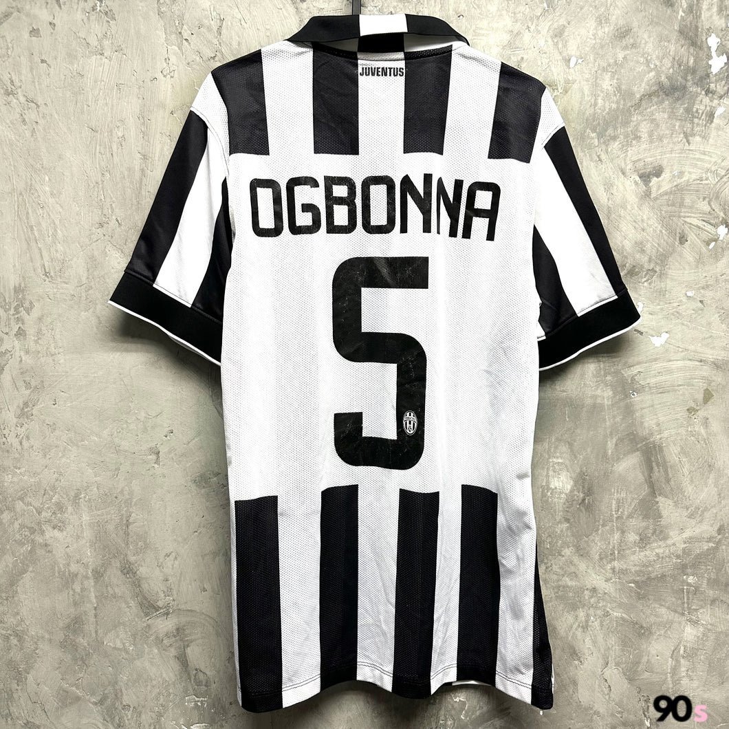2014-15 祖雲達斯｜主場｜更衣室球員版｜#5 奧邦拿｜意甲 Full Set｜85% New｜L｜2014-15 Juventus Home #5 Ogbonna Player issue Serie A version ( L )