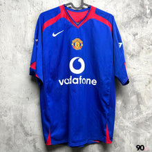 將圖片載入圖庫檢視器 《 拍賣貨品 》2005-06 曼聯｜作客｜#7 C 朗拿度｜英超 Full Set｜90% New｜M｜2005-06 Manchester United Away #7 Ronaldo EPL Version ( M )
